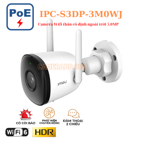 Camera Poe Imou IPC-S3DP-3M0WJ 3.0MP