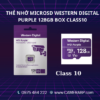 THẺ NHỚ MICROSD WESTERN DIGITAL PURPLE 128GB BOX CLASS10
