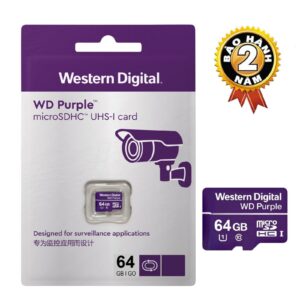  MicroSD Western Digital Purple 64GB