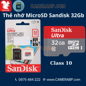 Thẻ nhớ sandisk 32Gb